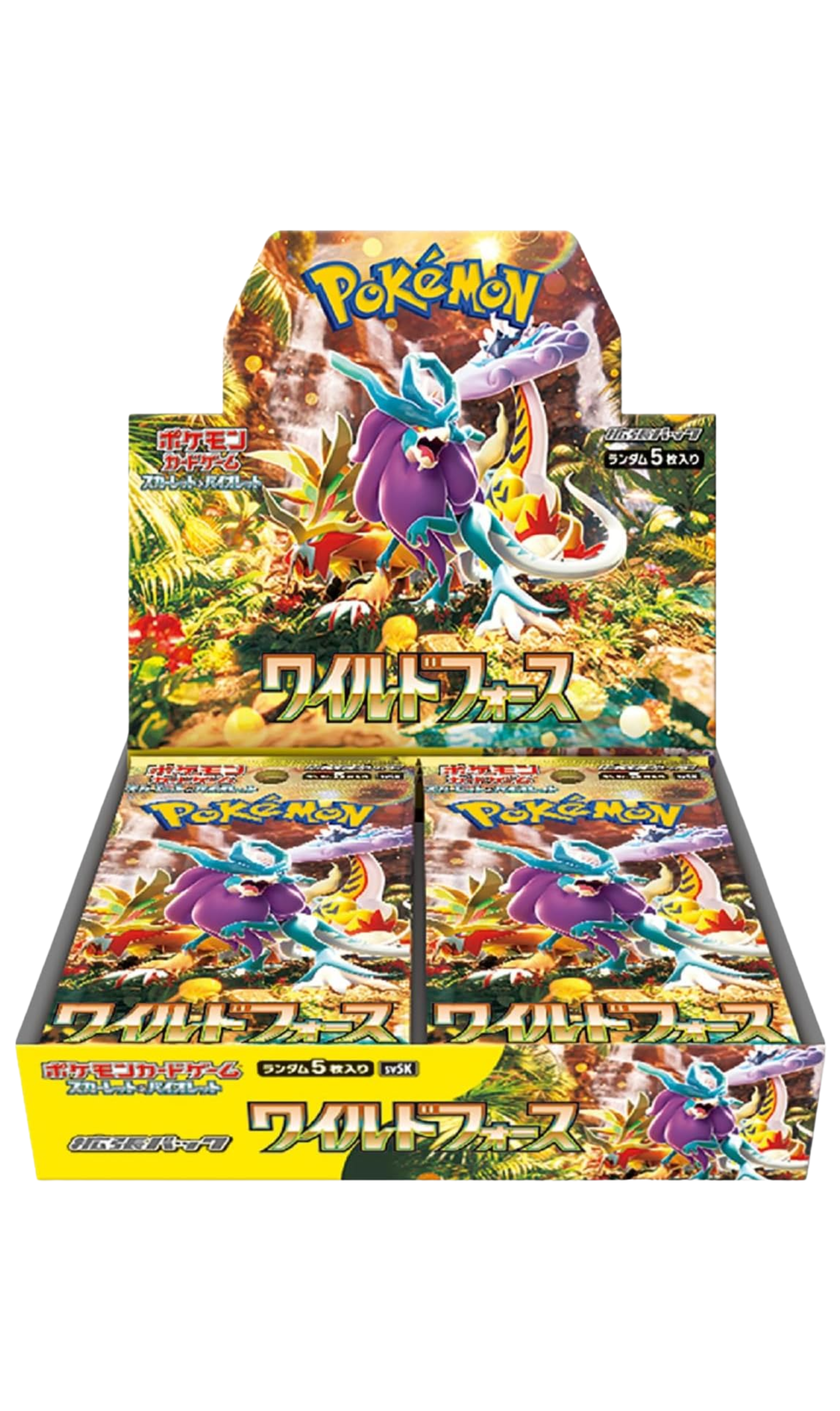 Wild Force Booster Pack SV5K (JP) - Sealed