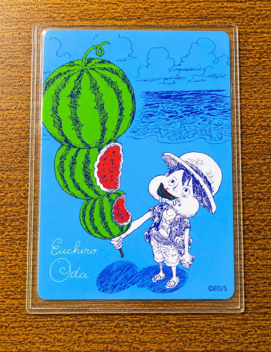 ONE PIECE Luffy Metakira Natsucomi Summer Comic 2026 Japanese Promo Eiichiro Oda
