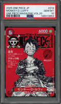 PSA 10 Monkey.D.Luffy (Magazine Promo) (JP) One Piece Promos SR ST21-014
