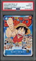 PSA 10 Monkey D. Luffy (JP) One Piece Promotion Cards Promo P-033