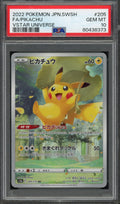 PSA 10 Pikachu (JP) VSTAR Universe Secret Rare 205/172