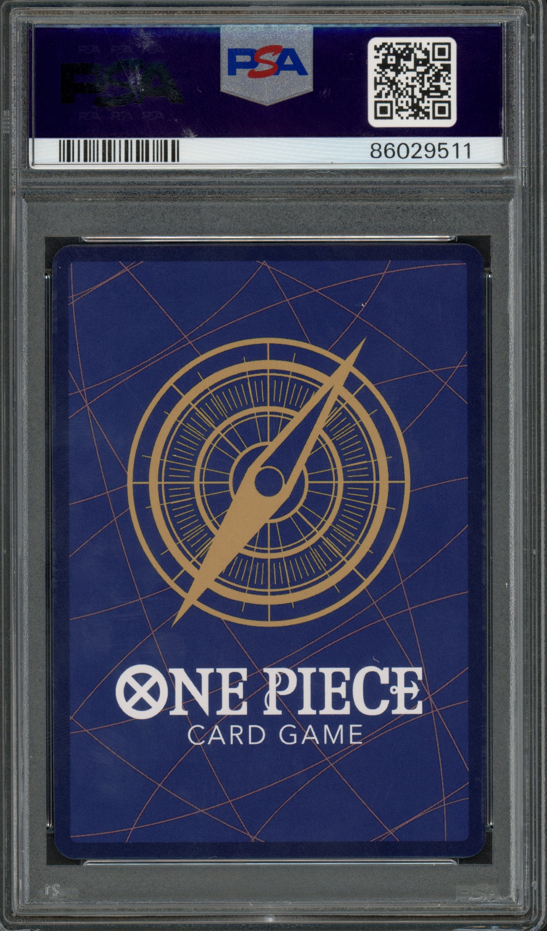 PSA 10 Shanks [Flagship Serial] (For Asia) One Piece Promotion Cards Promo OP01-120